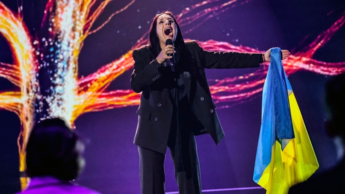 Jamala, who won Eurovision for Ukraine in 2016 with her song 1944, about the forced deportation in Crimea during the rule of Joseph Stalin