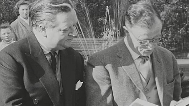 Michael Morris 3rd Baron Lord Killanin and Professor Michael V Duignan