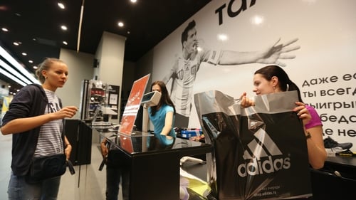 Adidas has suspended operations of its stores and online shopping site in Russia until further notice