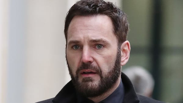 Johnny McDaid outside the High Court in the UK