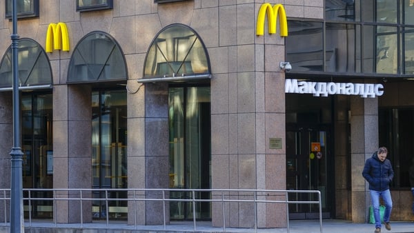 McDonalds is one of the brands that has pulled back from the Russian market in protest against its invasion of Ukraine
