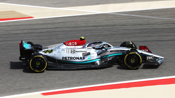 Lewis Hamilton's new Mercedes car