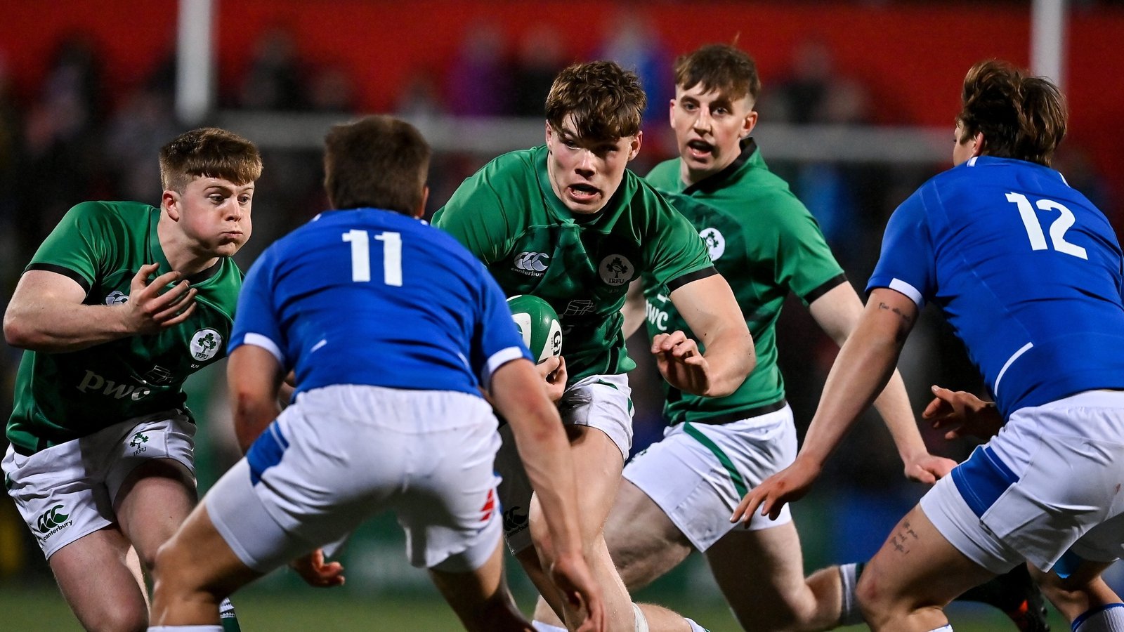 Ireland Under-20 clash live on RTÉ Player on Saturday