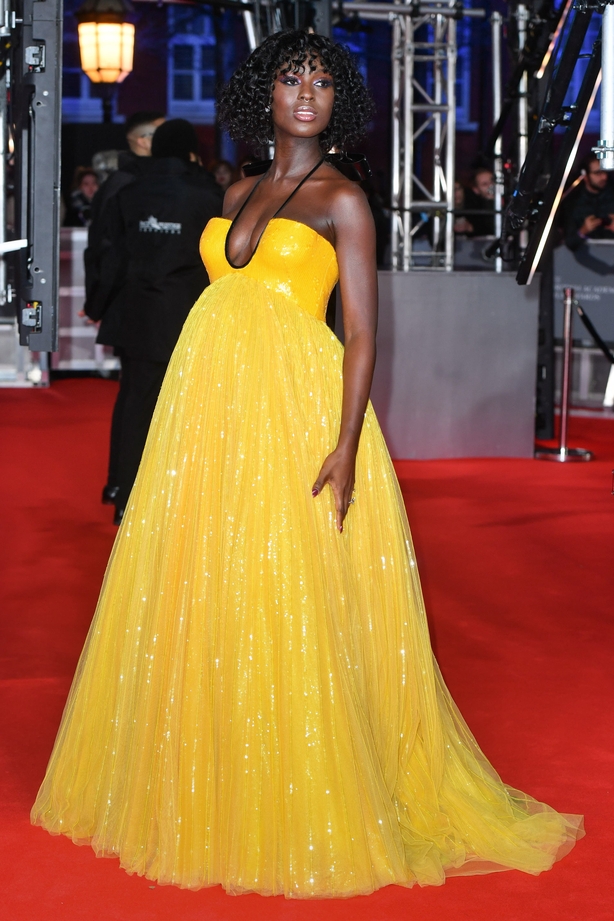 Jodie Turner Smith at the 73rd British Academy Film Awards