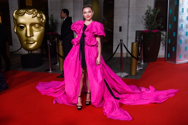 Florence Pugh at the 2020 Baftas