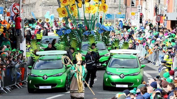 St. Patrick's Festival Parade, 12.15pm, RTÉ One / 7.00pm, RTÉ2