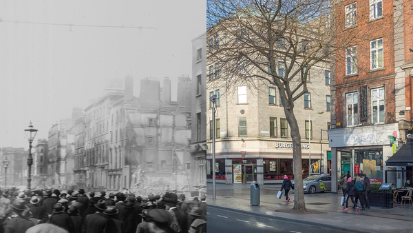 O'Connell St then and now