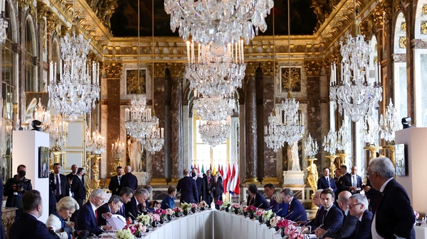 Leaders of the 27 EU member states gathered in this room to consider the ramifications of the invasion