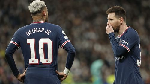 Lionel Messi and Neymar were let know what the fans thought of the midweek Champions League debacle