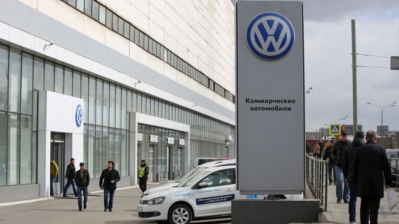 Russian Court Freezes Volkswagen Assets In Russia