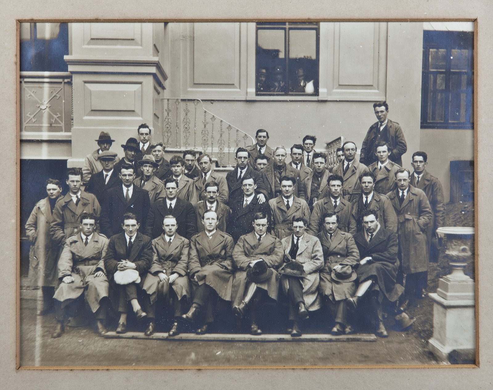 Image - Liam Lynch and First Southern Division delegates to the IRA Convention, circa March 1922. Image courtesy of Cork Public Museum