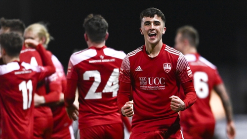 Barry Coffey was among the goalscorers when Cork beat Bray 6-0 on the opening night
