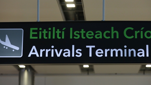 Arrivals into Dublin, Cork and Shannon airports during February were still down around a third compared to the same month in 2019
