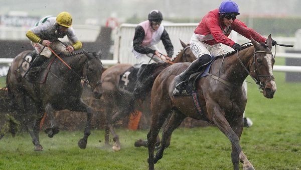 Sir Gerhard, with Paul Townend in the saddle, winning the Ballymore at last season's Cheltenham Festival