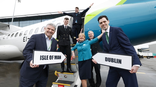 Ciaran Smith, Head of Commercial at Emerald Airlines and John Woolf SVP Aviation Business Development at Dublin Airport