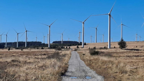 The Derrybrien windfarm