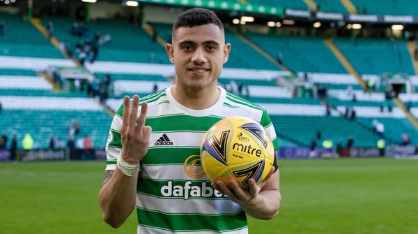 Giorgos Giakoumakis looks quite the bargain after joining Celtic for £2.5m last summer