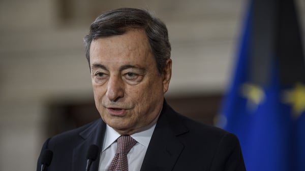 Mario Draghi warned today that a united Europe should remain a 'guiding star' for EU leaders