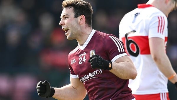 Dessie Conneely scored the third of Galway's four goals against Derry