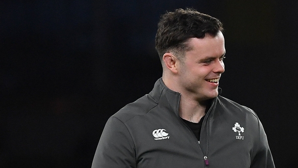 James Ryan pictured at Ireland's Triple Crown celebrations on Saturday