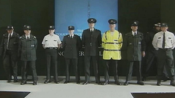 New uniform for the new Police Service of Northern Ireland (PSNI) 2002