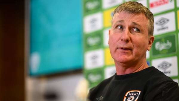 Stephen Kenny was speaking to the media in Dublin on Tuesday afternoon