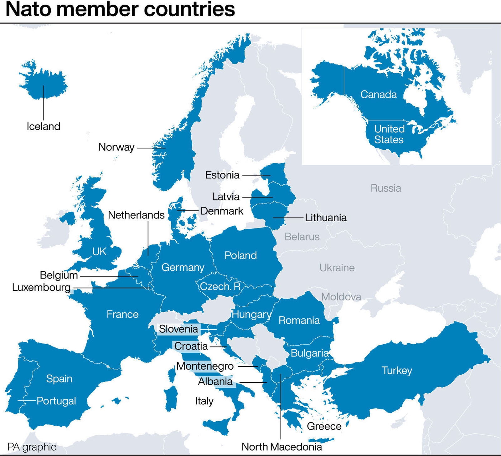 Image - NATO member countries
