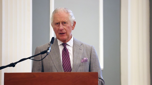 Britain's Prince Charles visited Waterford city today