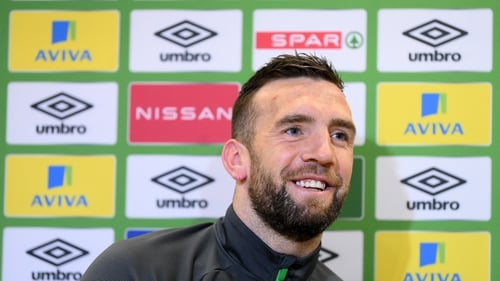 Shane Duffy and the Republic of Ireland face Belgium on Saturday
