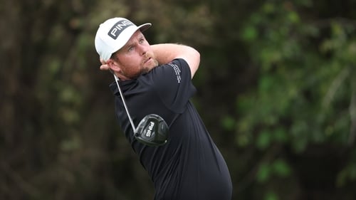 Jonathan Caldwell had a good first day in Denmark
