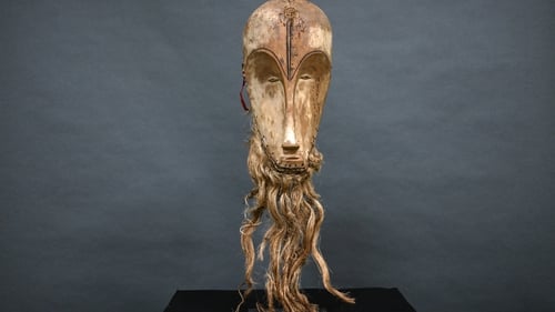 The mask would have been used in ceremonies by the Fang ethnic people of Gabon