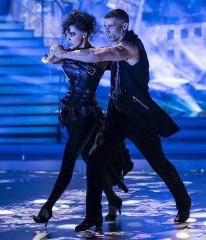 Jordan Conroy and Salome Chachua