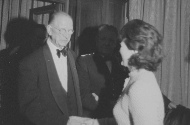 President De Valera attends gala night performance of La Traviata (1972)