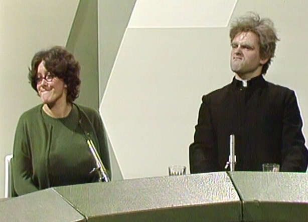 Maire Bean Ní Mhurchu, played by Twink and Fr Senile O'Reilly on 'Twink' (1982)