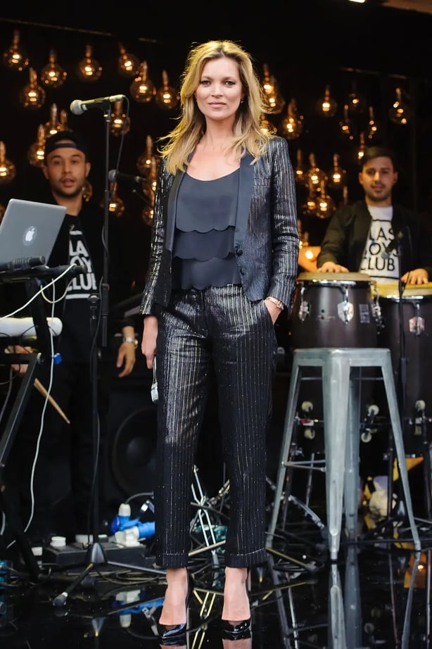 Kate Moss is one of Farmer's style icons (Dominic Lipinski/PA)