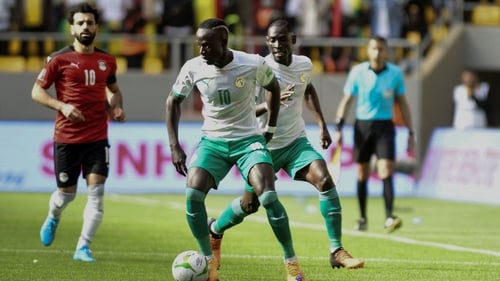 Sadio Mane got the better of Mo Salah at international level for the second time this year