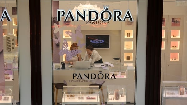 Pandora said it now forecasts full-year organic sales growth of 5%-6%, up from 2%-5% previously seen
