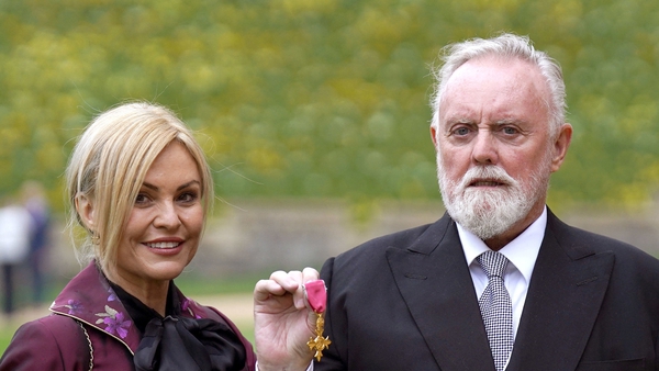 Roger Taylor and wife Sarinaa (Getty)