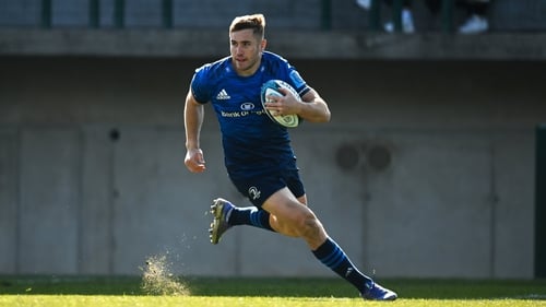 Larmour has scored five tries in his last six games for Leinster
