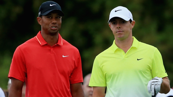 Tiger Woods (L) and Rory McIlroy are the founders of the new venture