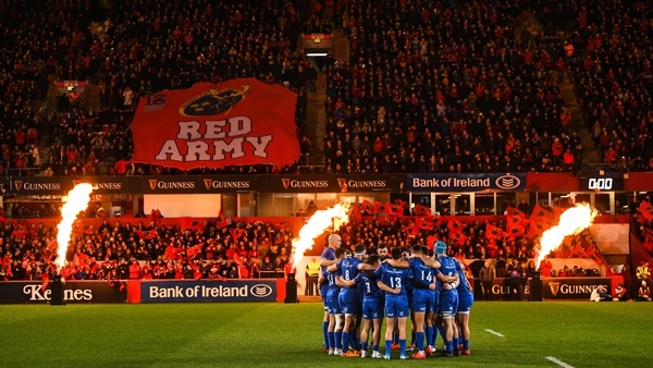 Leinster are the visitors to Thomand Park