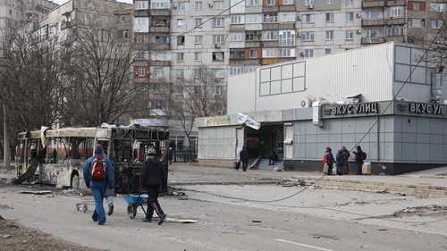Mariupol has been destroyed and turned to a pile of ashes, according to one former resident