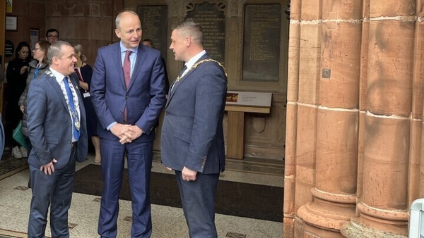 Micheál Martin has met with cross border business leaders from the north west