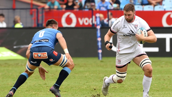 Iain Henderson in possession for Ulster