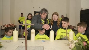 Charlie Bird lights five candles - one for people who are in a dark place and climbing their own mountain every day; one for the people of Ukraine; one for Covid frontline workers and one for Limerick woman Vicky Phelan