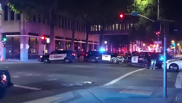 The shooting occurred in the downtown area, which has many bars and restaurant