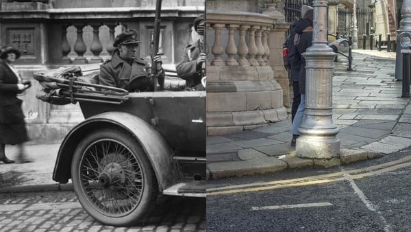 Civil War Ireland then and now