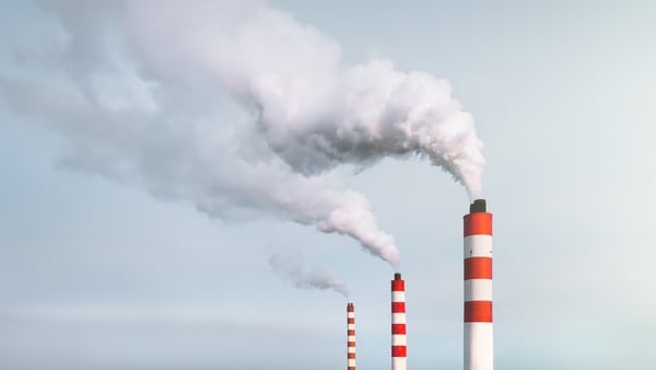Eurostat said greenhouse gas emissions amounted to 1,029 million tonnes of carbon dioxide equivalents in the first quarter of 2022