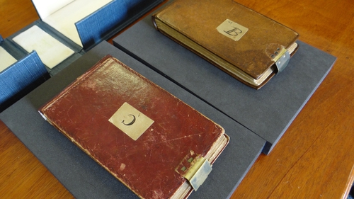 The two Darwin manuscripts, which have been anonymously returned to Cambridge University Library (Pic: University of Cambridge)