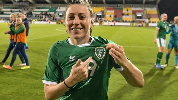 Lucy Quinn has enjoyed a fine start to her Republic of Ireland career